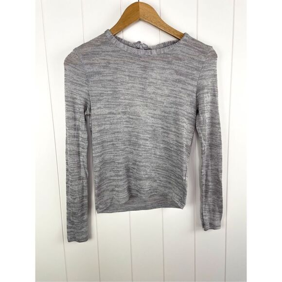 H&M Fine-knit jumper Sweater in Light Heather Gray Size S - Picture 2 of 8